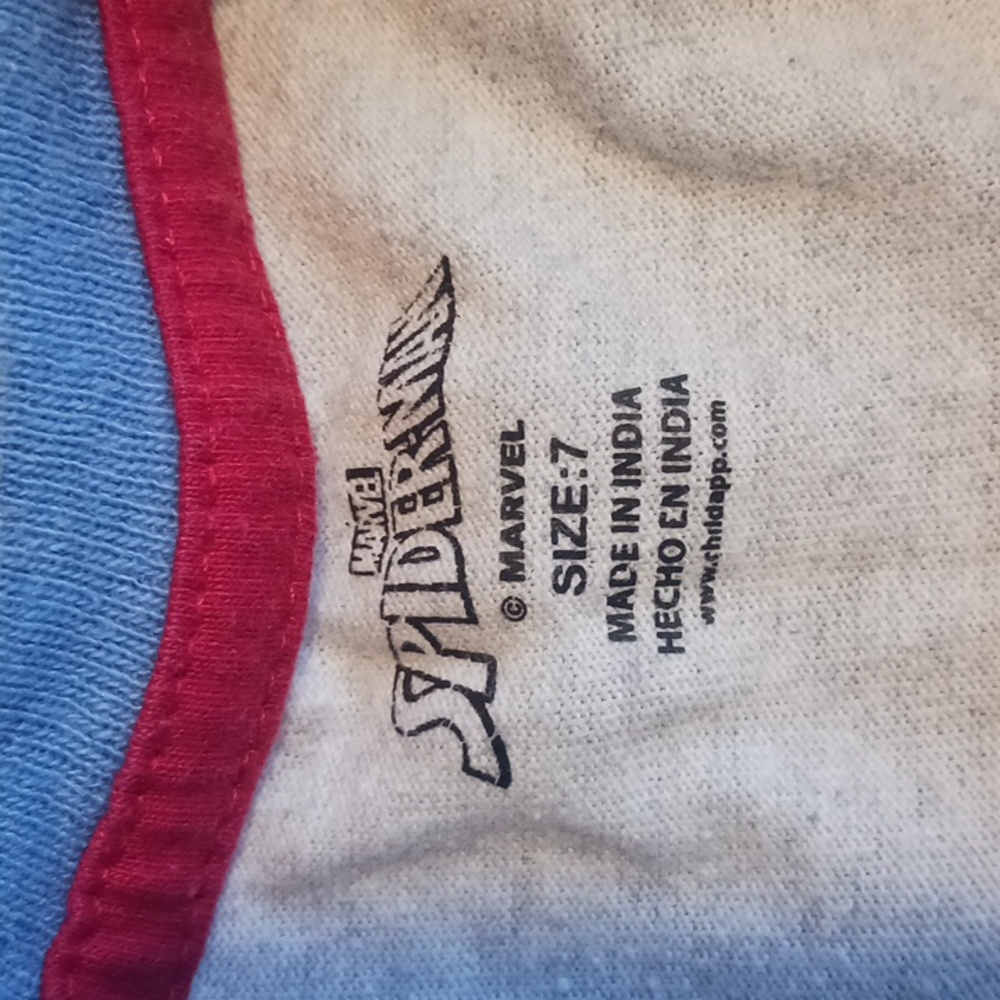 Boys Size 7 Shirts Bundle Lot of 3, Pokémon, Spider-Man, Gator #eshopchicago - Picture 5 of 7